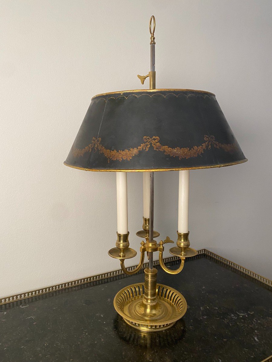 Lampe Bouillotte Bronze-photo-2