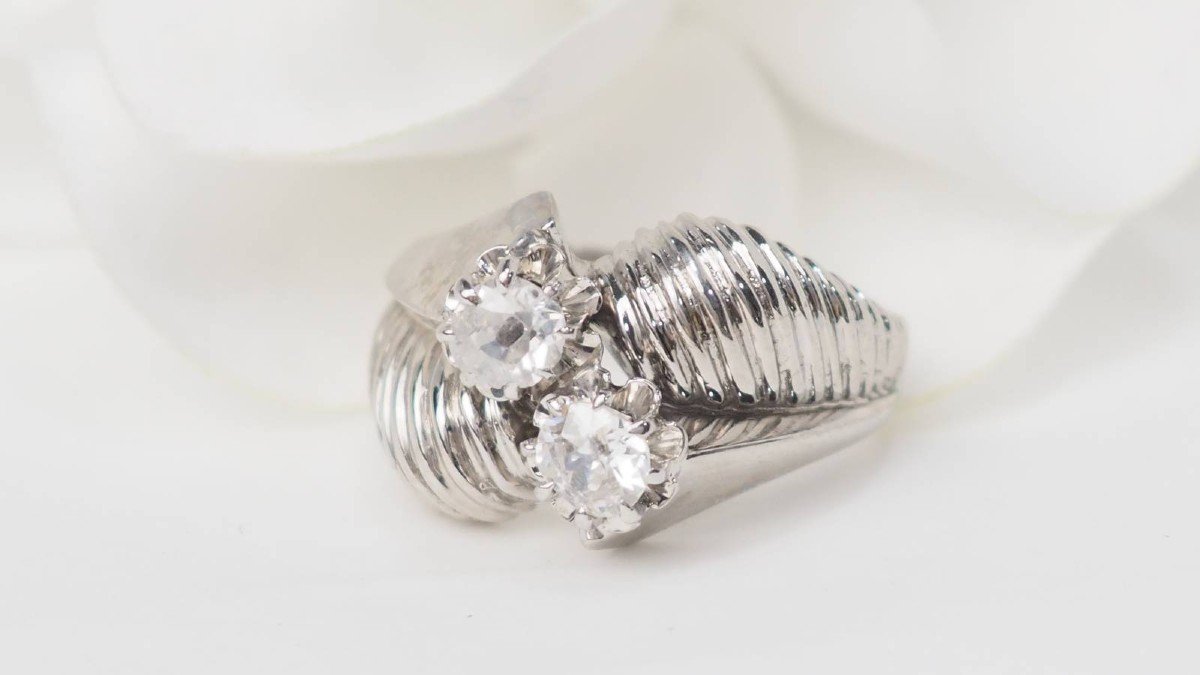 You And Me Ring In White Gold And Diamonds-photo-4