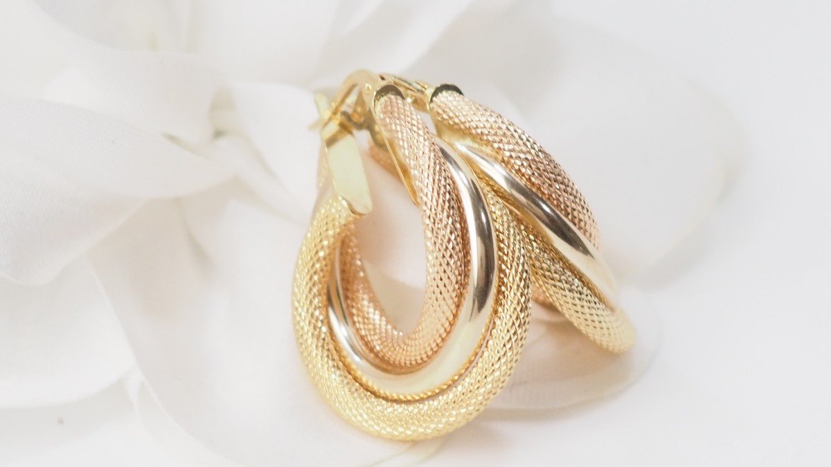 3 Gold Earrings-photo-1