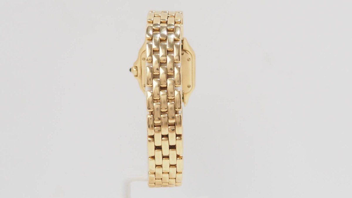 Cartier Panthere Watch In Yellow Gold-photo-3