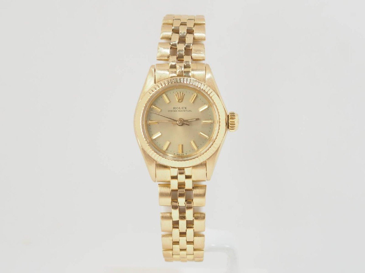 Rolex Oyster Perpetual Watch In Yellow Gold 26mm