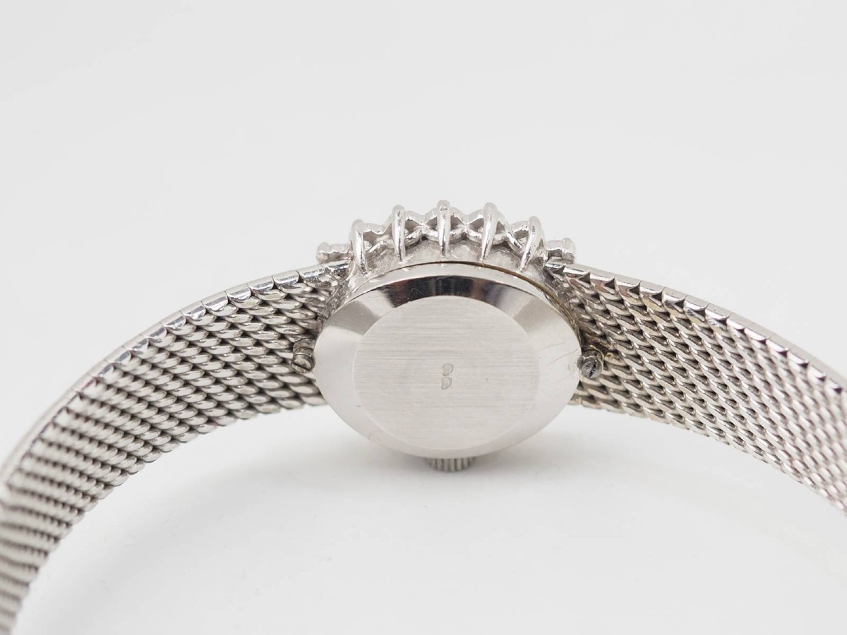 Omega Watch In White Gold And Diamonds-photo-4