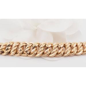 Vintage American Mesh Bracelet In Rose Gold