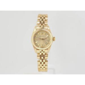 Rolex Oyster Perpetual Watch In Yellow Gold 26mm