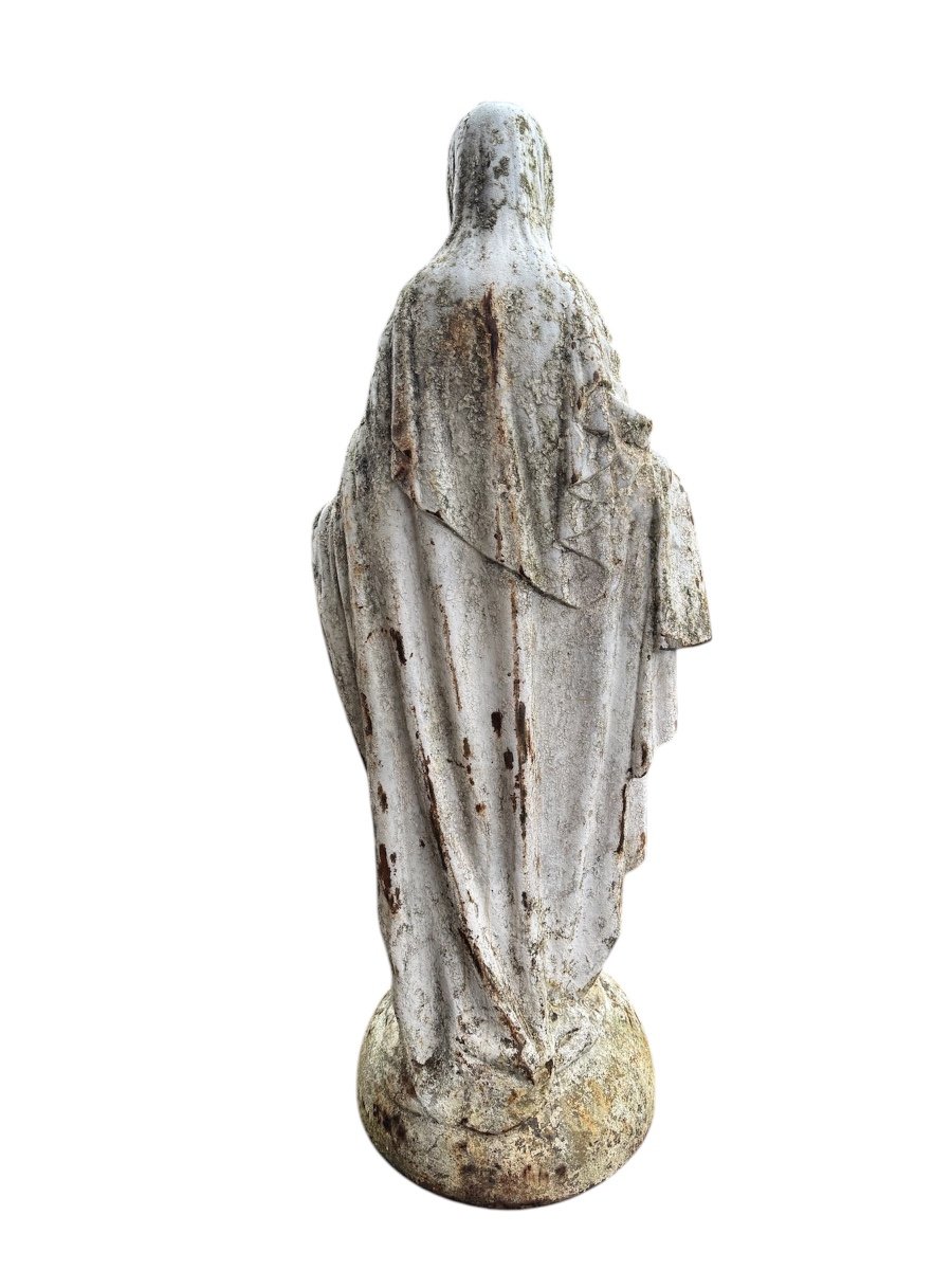 Virgin Mary Cast Iron -photo-3