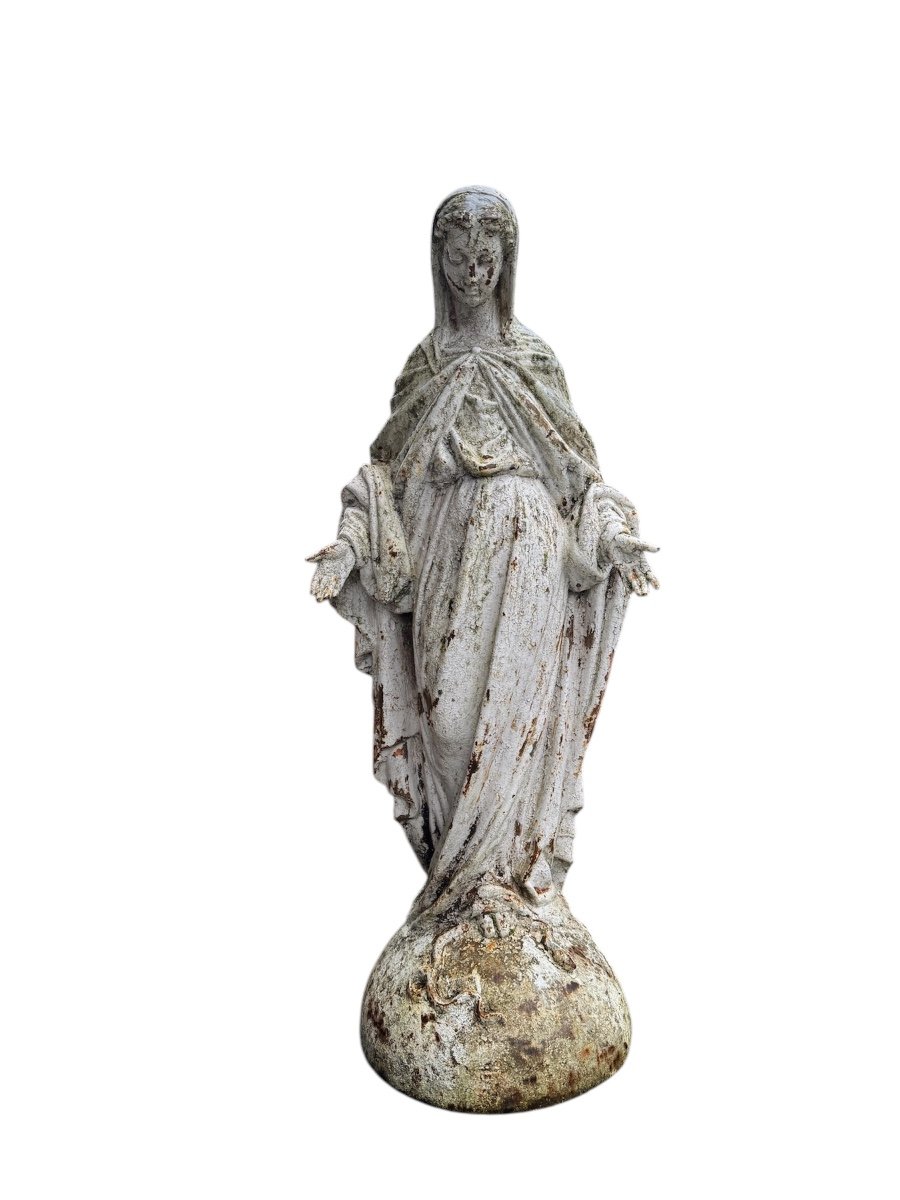 Virgin Mary Cast Iron -photo-6