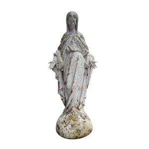 Virgin Mary Cast Iron 