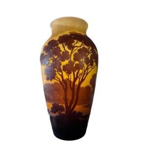 Large Emile Galle Vase