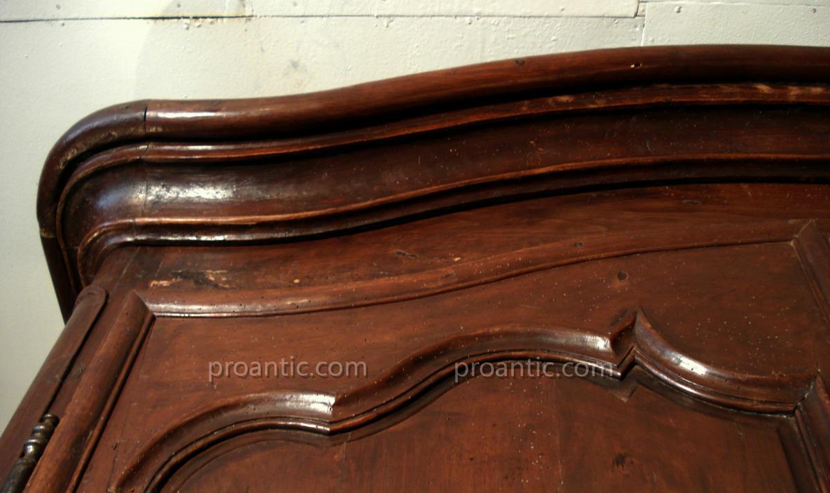 Grande Armoire Louis XV Noyer-photo-4