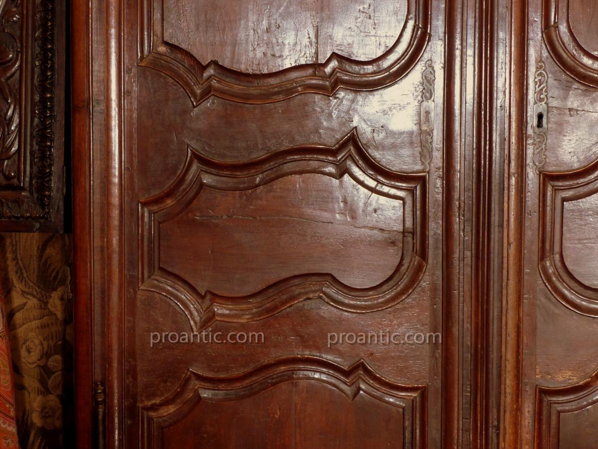 Great Wardrobe Louis XV Walnut-photo-3