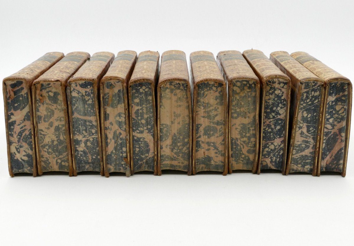 Voltaire, Œuvres Complètes, 1785 [kehl], 83 Tomes / 94, Richement Ornés.-photo-1