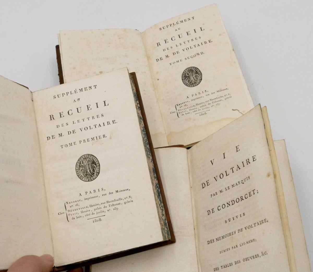 Voltaire, Œuvres Complètes, 1785 [kehl], 83 Tomes / 94, Richement Ornés.-photo-5