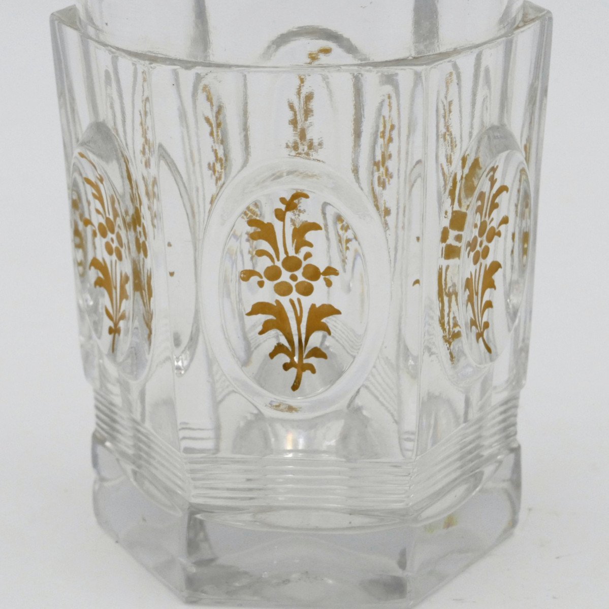 Gobelet Ou Verre En Cristal Charles X.-photo-3