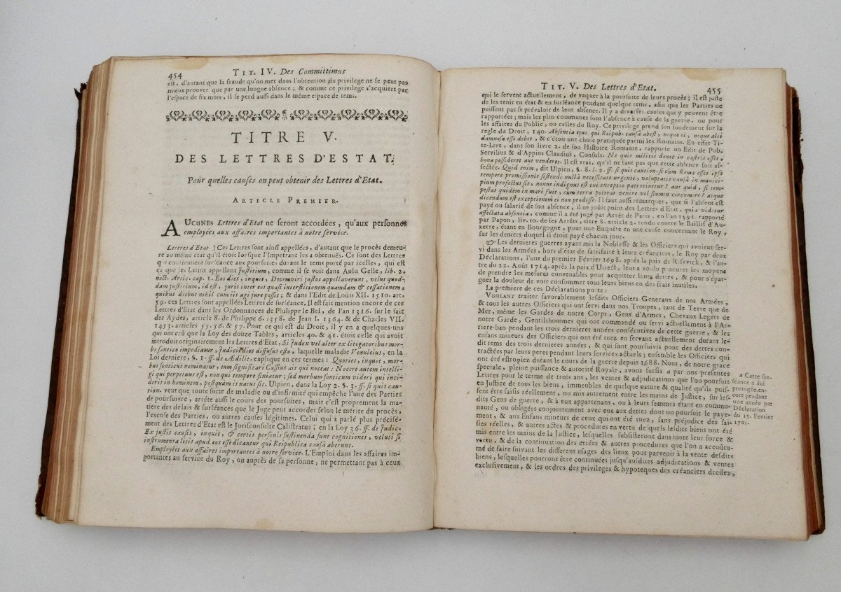 Bornier, Conférences Des Ordonnances De Louis XIV, 1737, 2/2.-photo-4