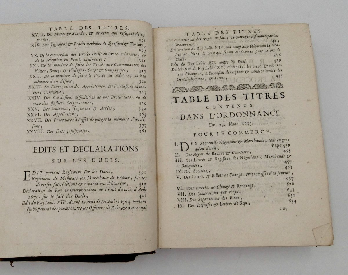 Bornier, Conférences Des Ordonnances De Louis XIV, 1737, 2/2.-photo-6