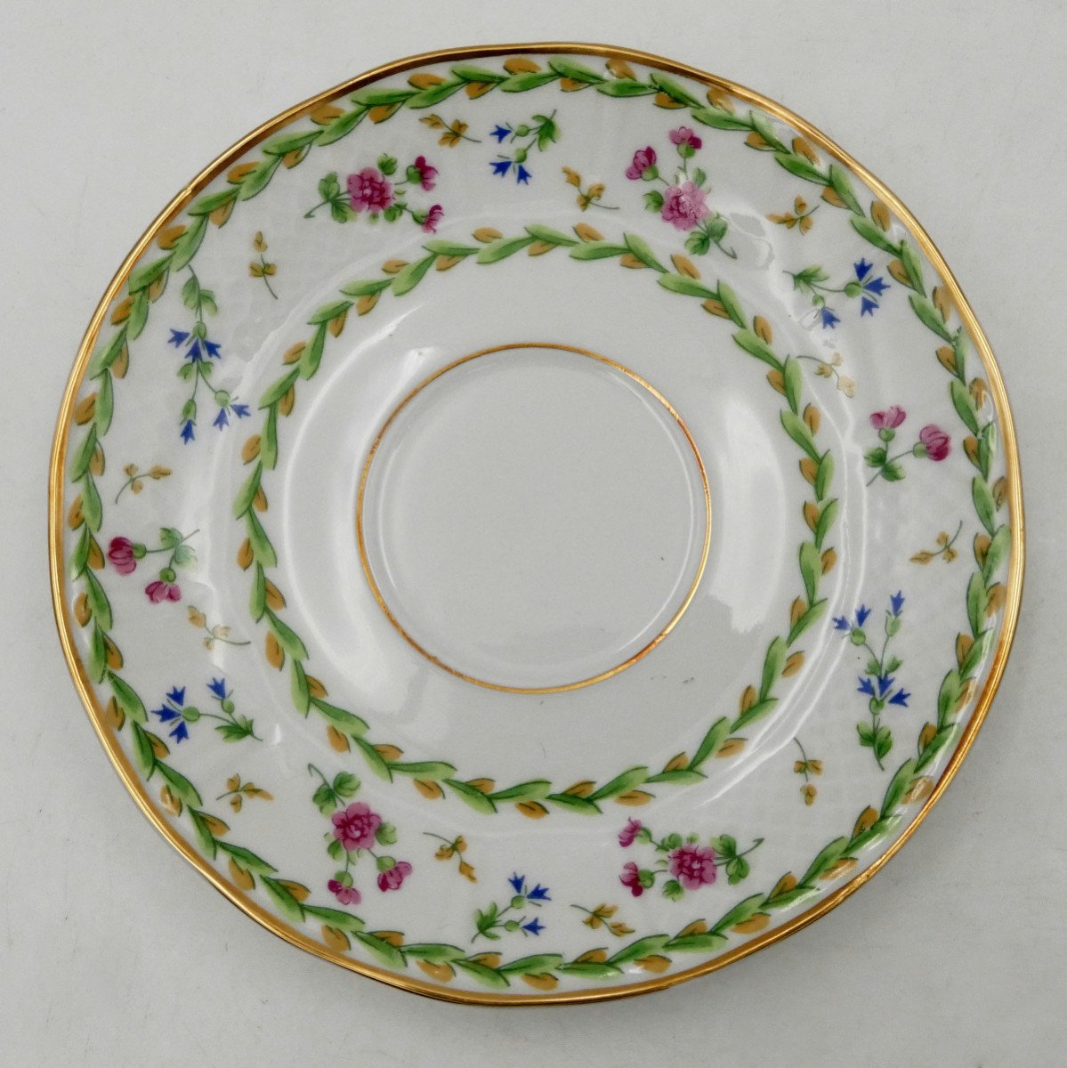 Bernardaud Limoges, Modèle Artois, Service à Café, XXe Siècle, Style Louis XVI. -photo-1