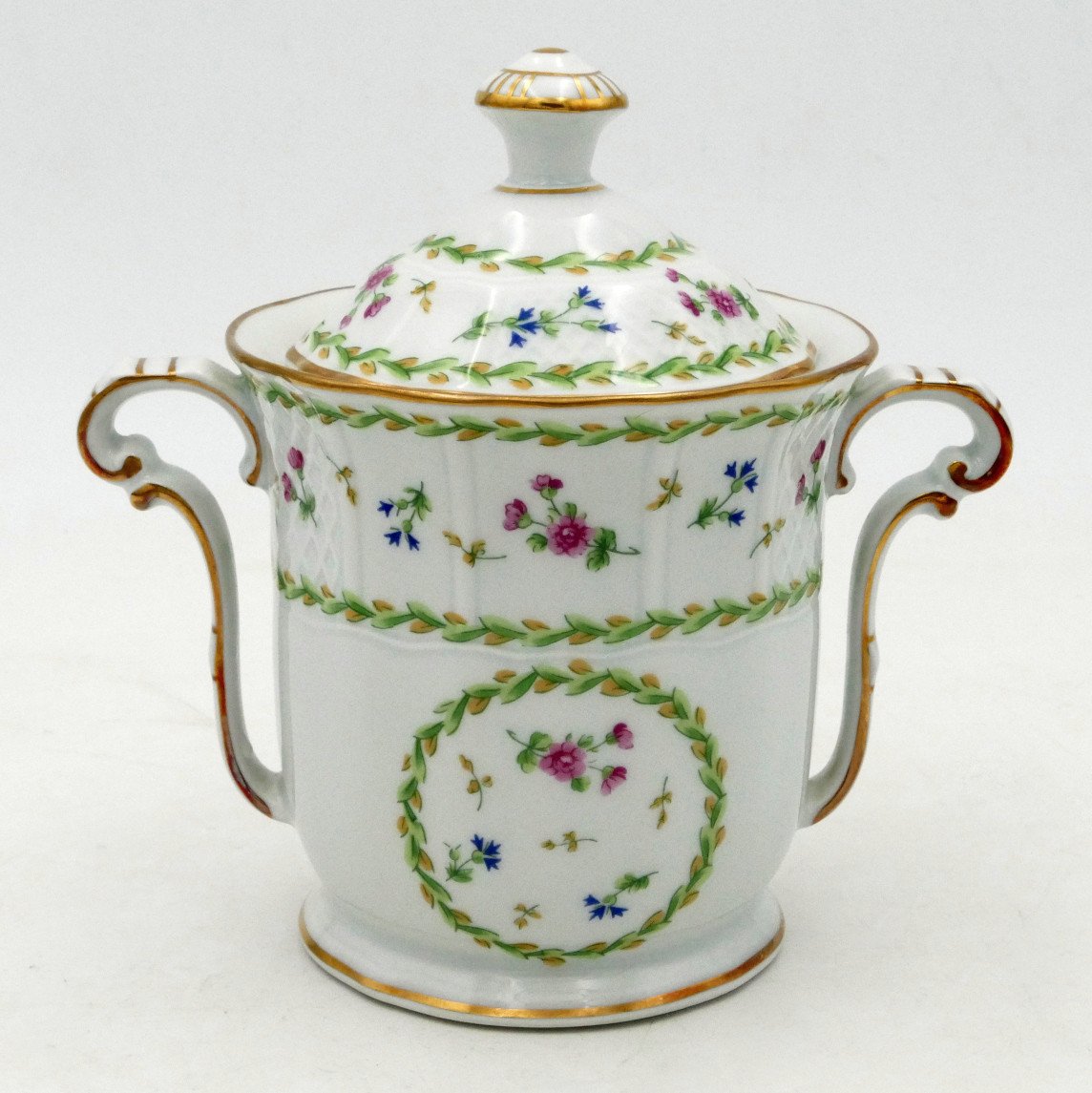 Bernardaud Limoges, Modèle Artois, Service à Café, XXe Siècle, Style Louis XVI. -photo-7