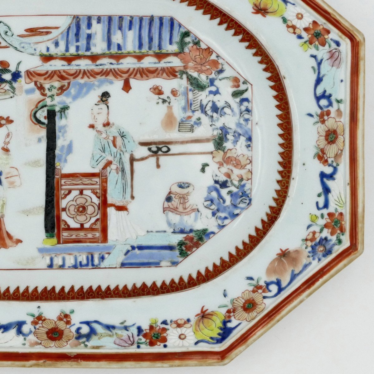 [rare] China, Yongzheng Period (1723 -1735), Porcelain Dish, 18th Century.-photo-3