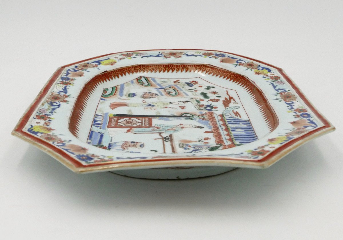 [rare] China, Yongzheng Period (1723 -1735), Porcelain Dish, 18th Century.-photo-5