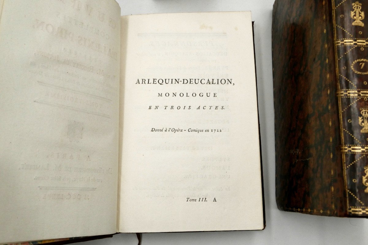 Piron, &OElig;uvres Compl&egrave;tes, 1776, 7/7 Volumes, Complet.-photo-4