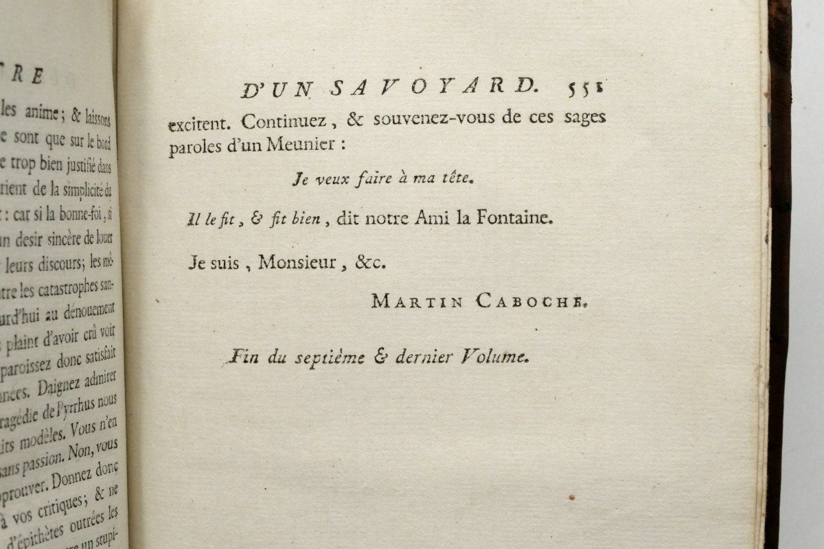 Piron, &OElig;uvres Compl&egrave;tes, 1776, 7/7 Volumes, Complet.-photo-7