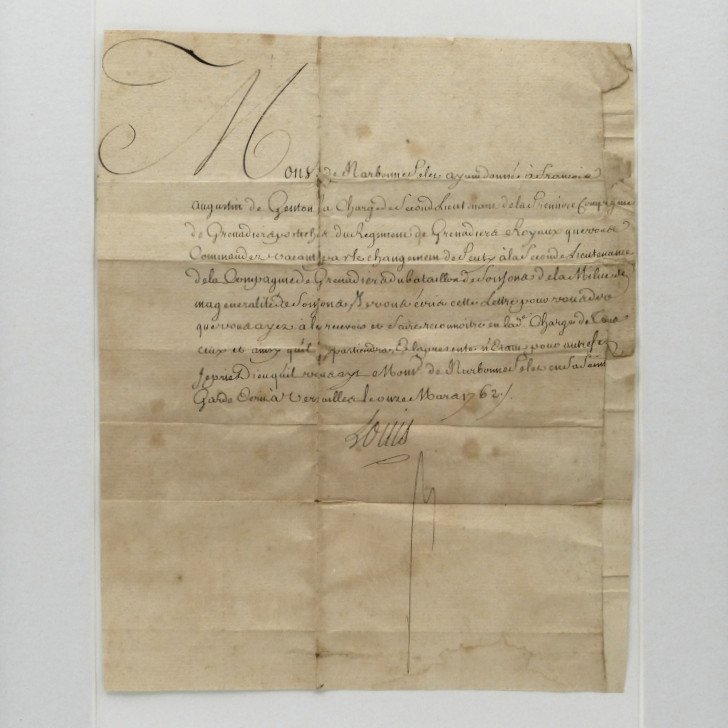 Louis XV, Letter Signed [secretary By Hand], Versailles, March 11, 1762.-photo-2