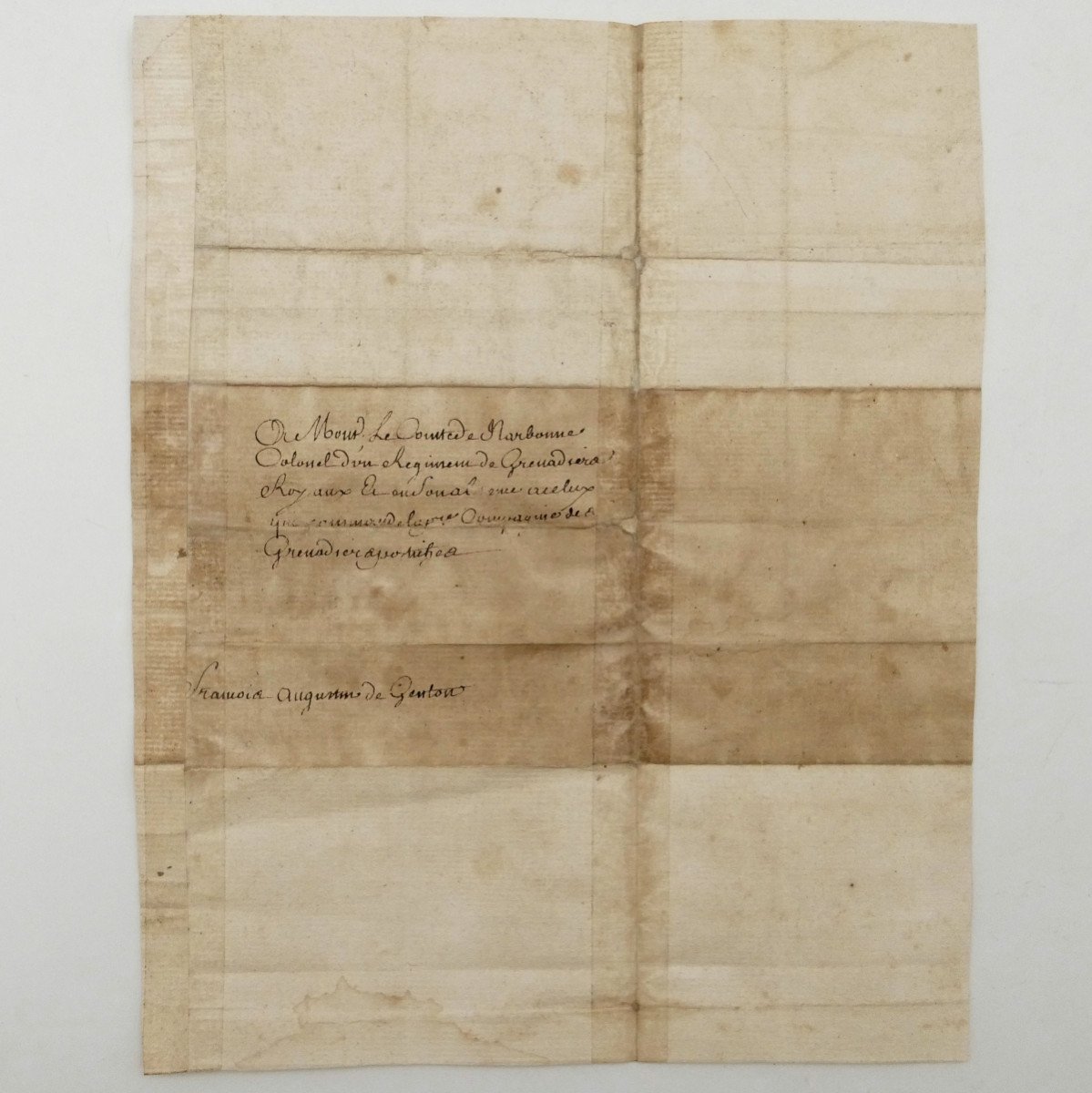 Louis XV, Letter Signed [secretary By Hand], Versailles, March 11, 1762.-photo-6