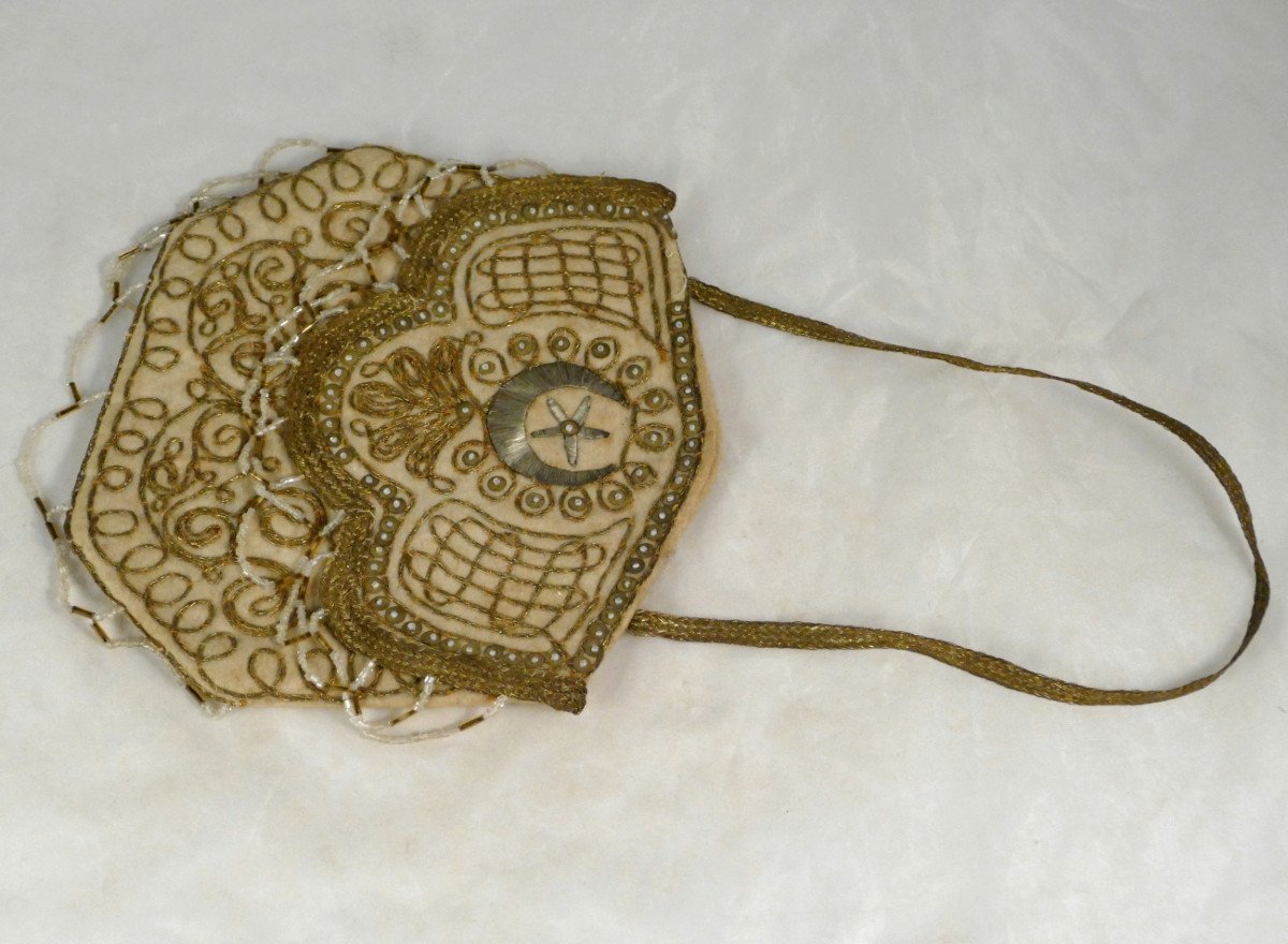 Reticule, Small Handbag, Ottoman, Orientalist, XIXth.-photo-8