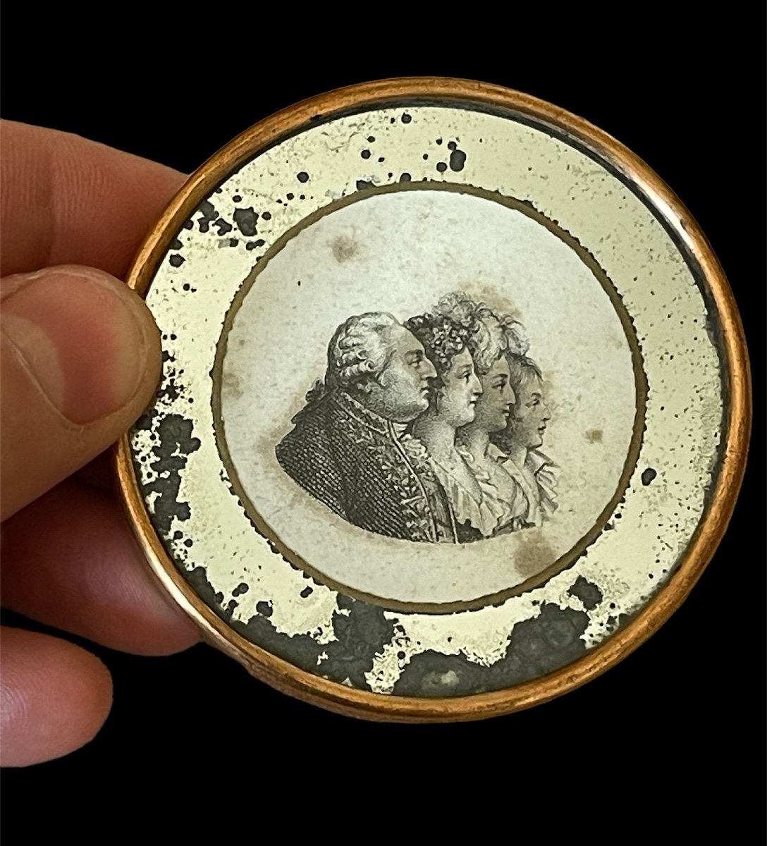 Royalist Miniature Louis XVI Marie-antoinette Madame Elisabeth Louisxvii Royal Family-photo-4