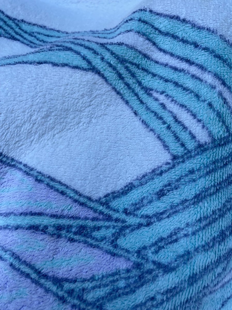 Beach Mat From Maison Hermès Vintage Bath Towel-photo-4