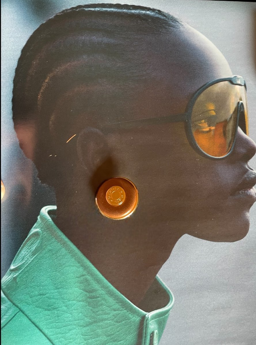 Pair Of Clip-on Earrings From The House Of Hermès Fashion Jewelry Hermès Paris  -photo-7