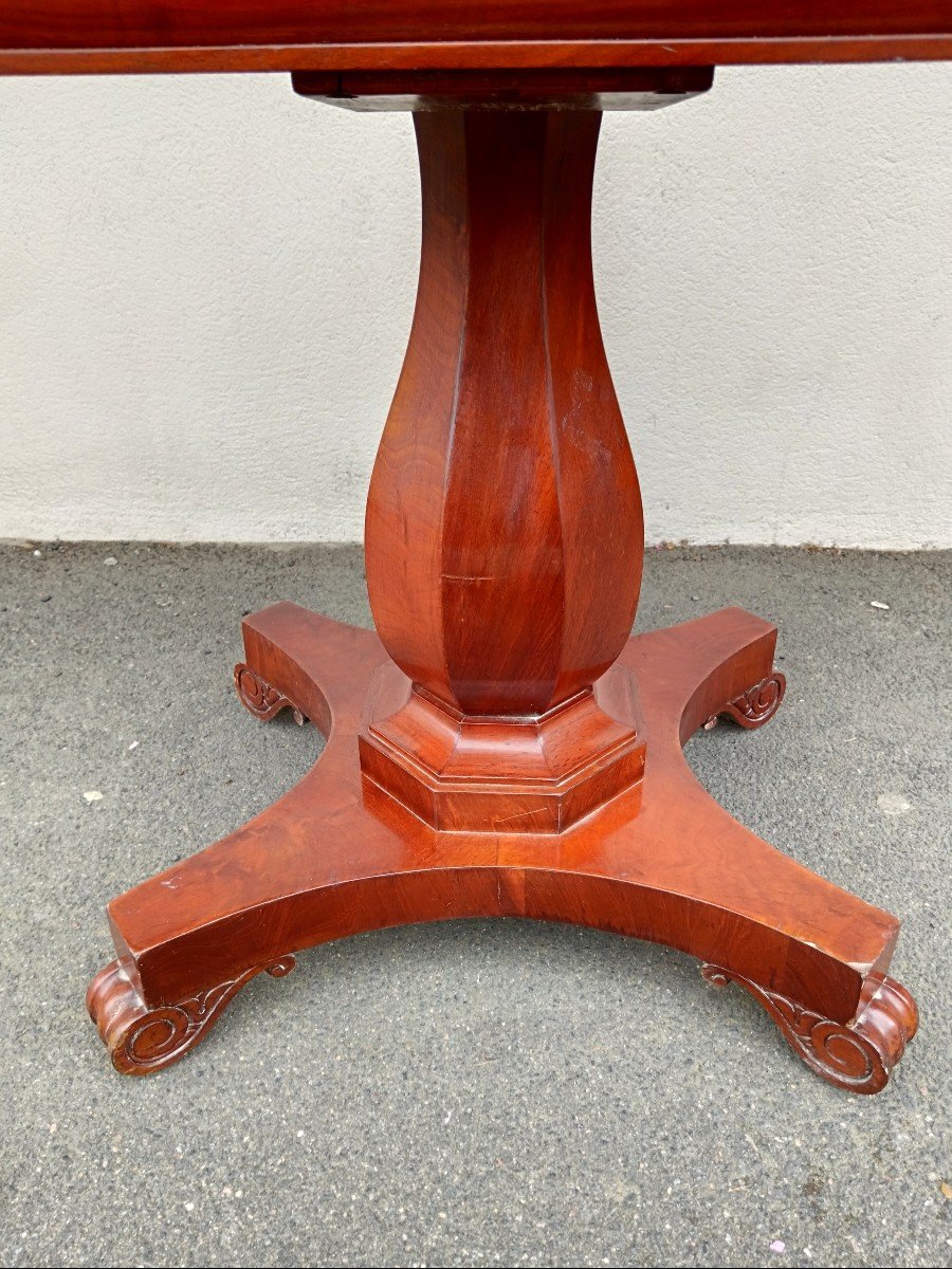 Victorian Mahogany Games Table-photo-2