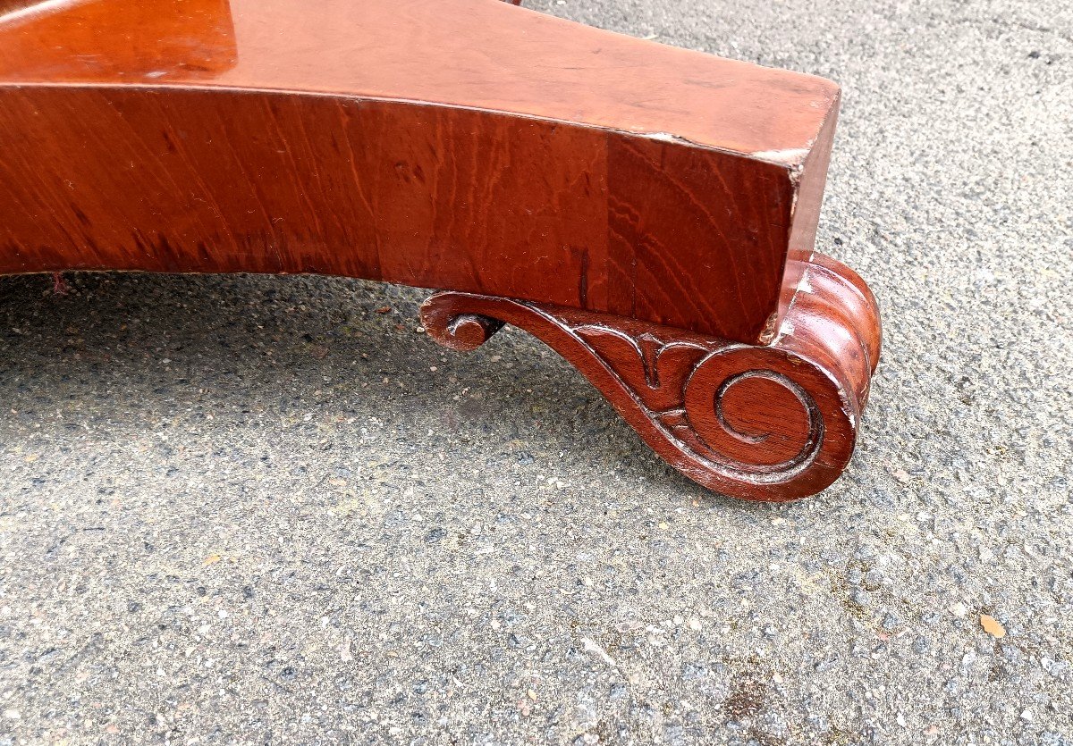 Victorian Mahogany Games Table-photo-4