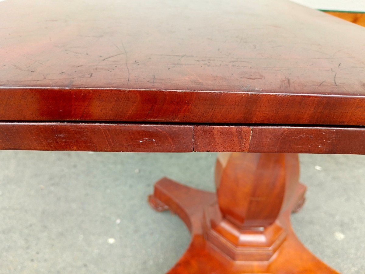 Victorian Mahogany Games Table-photo-4