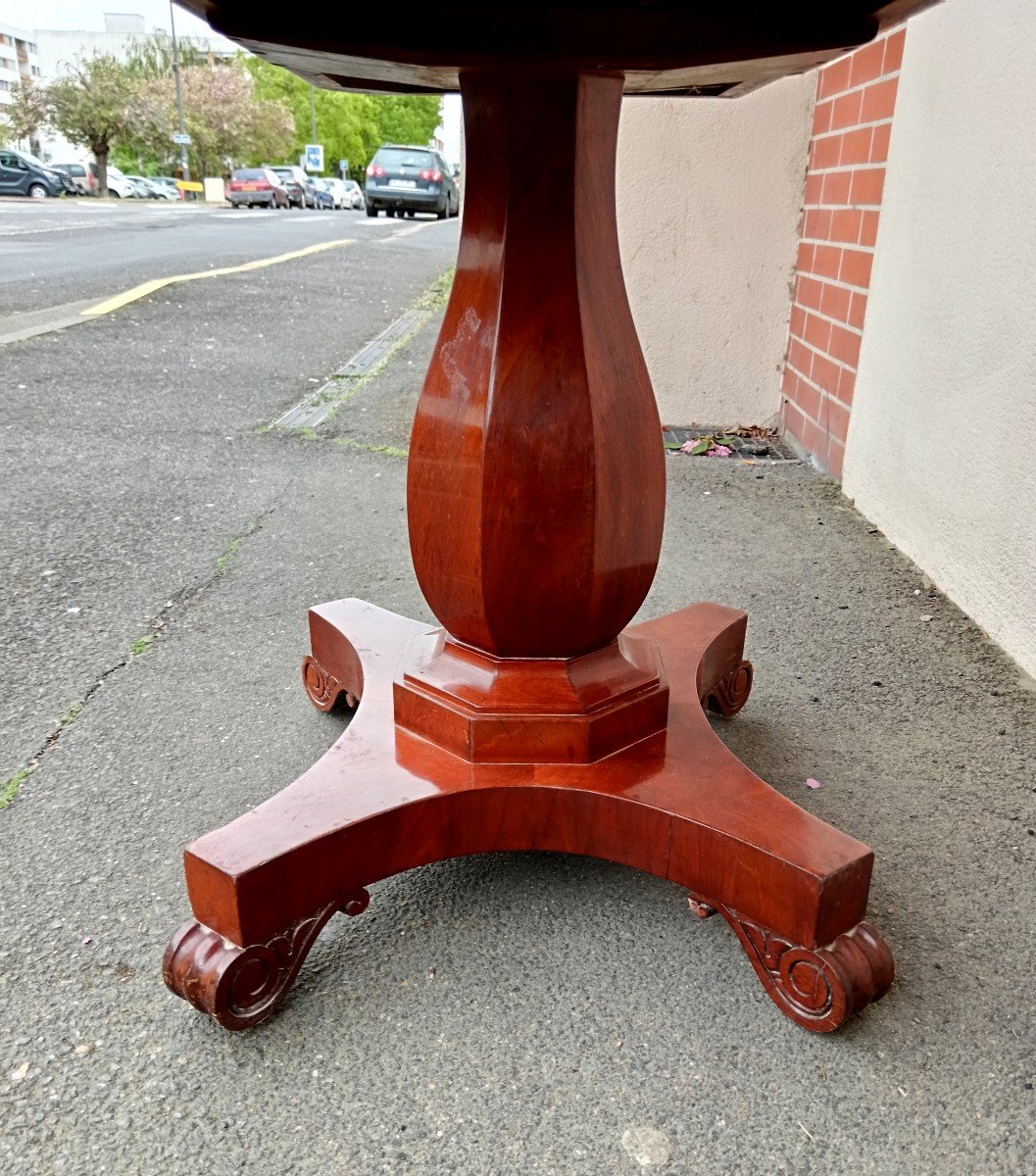 Victorian Mahogany Games Table-photo-5