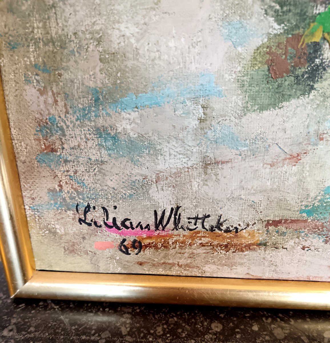 Oil On Canvas By Lilian Whitteker-photo-2