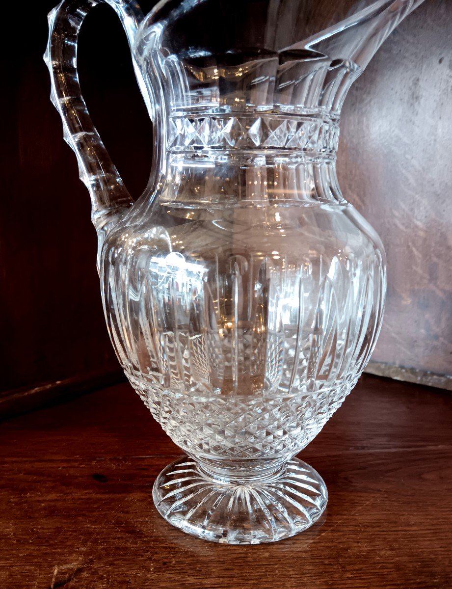 Saint-louis Crystal Water Jug Tommy Model -photo-3