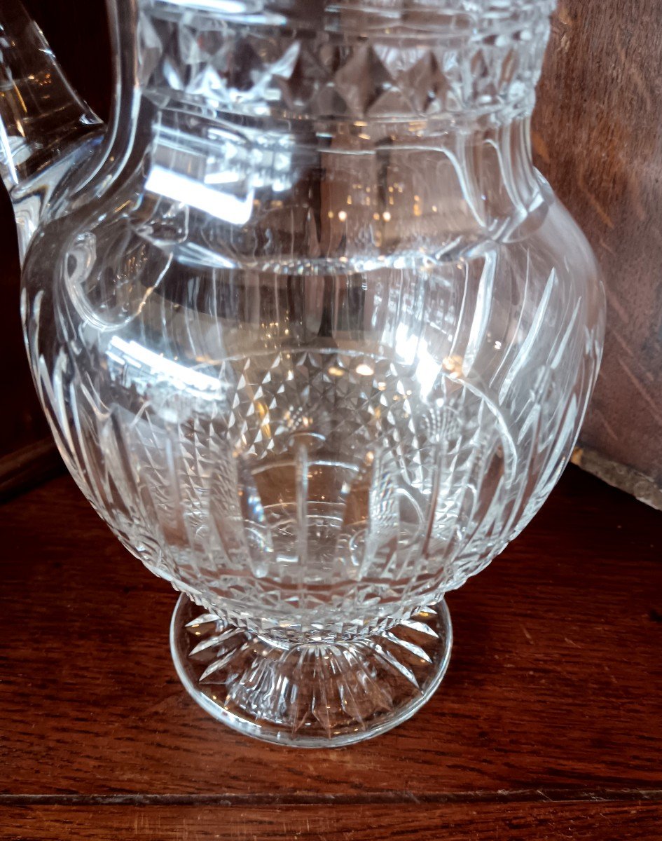 Saint-louis Crystal Water Jug Tommy Model -photo-4