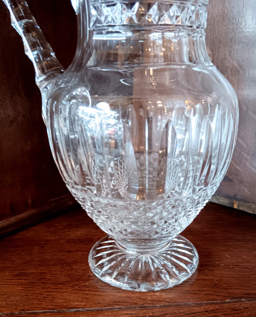 Saint-louis Crystal Water Jug Tommy Model -photo-3