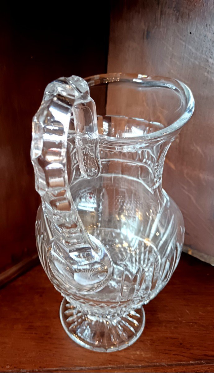 Saint-louis Crystal Water Jug Tommy Model -photo-4