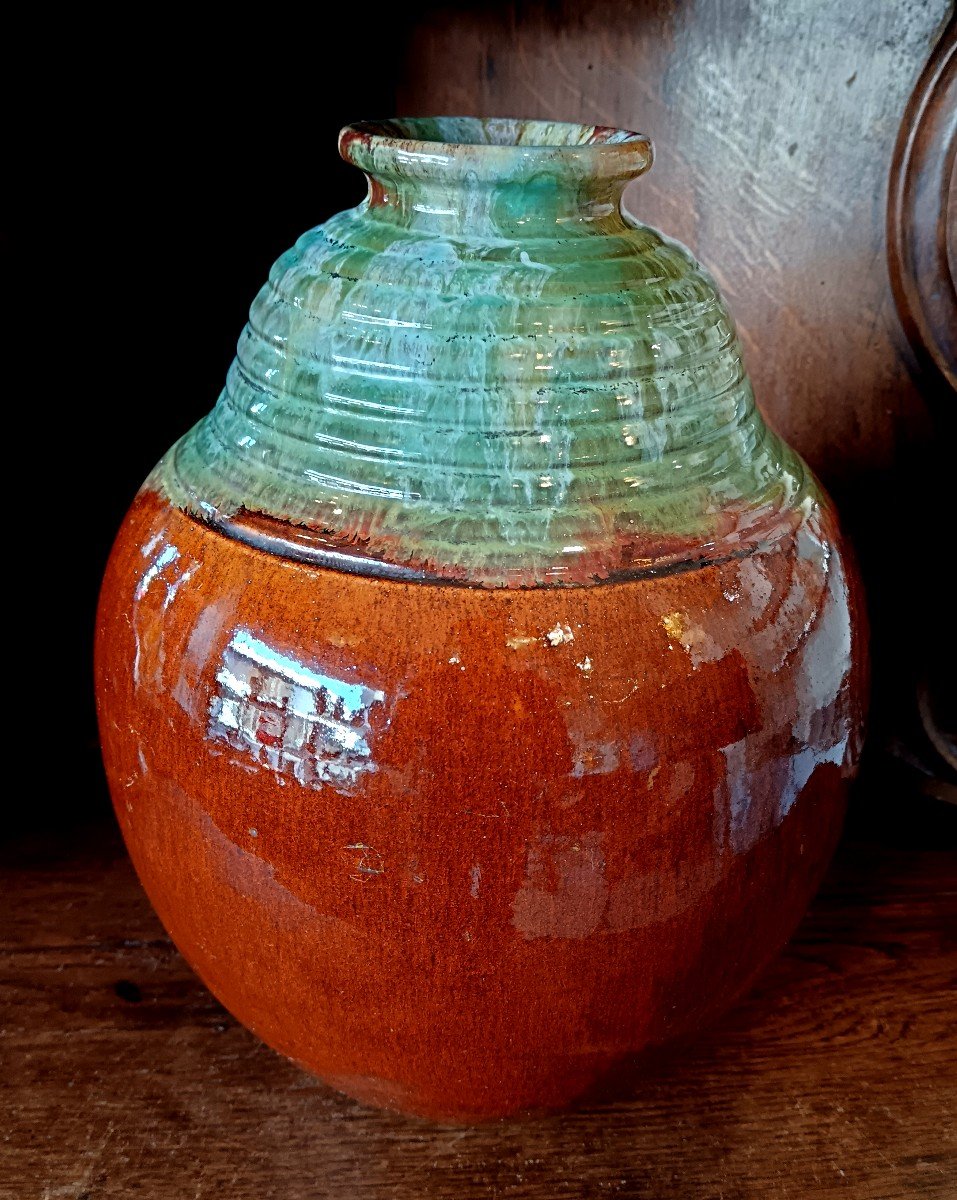 Cab Vase Bordeaux Art Ceramics 1930-photo-4