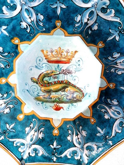 Decorative Plate In Blois Earthenware-photo-4