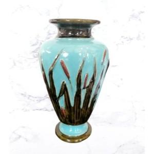 Vase en Barbotine 1900