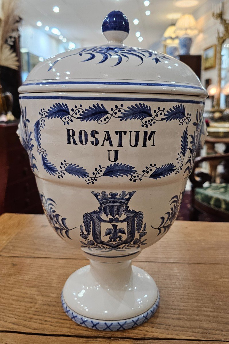  Delft. Pot à Pharmacie "rosatum"