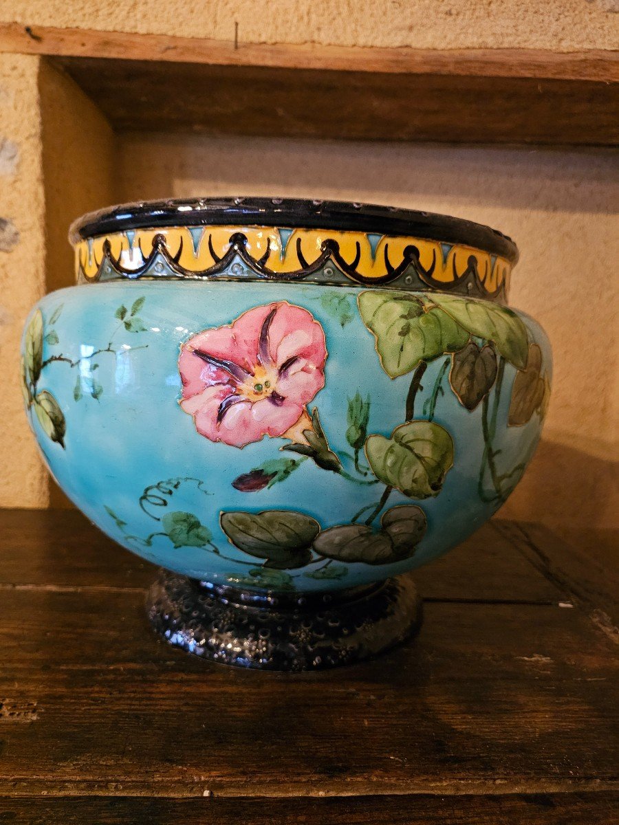 Jean Benard. Earthenware Planter.-photo-2