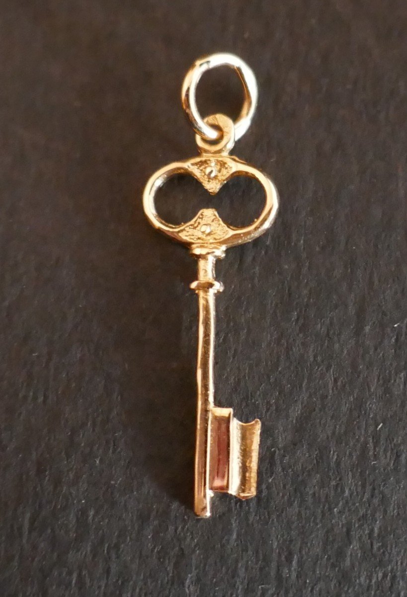 Pendentif Charms Or 18 Carats.-photo-2