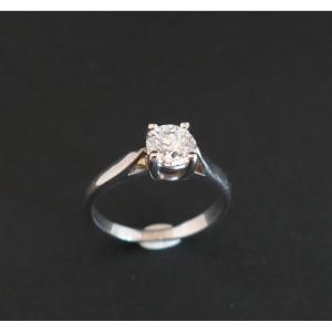 Solitaire Ring Set With A 1.01 Carat Diamond Quality E Vvs1
