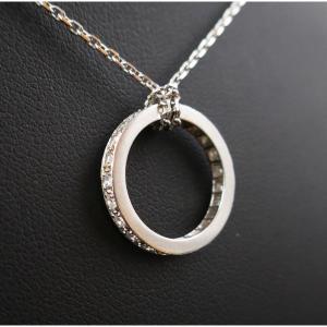 Platinum Diamond Pendant Chain.