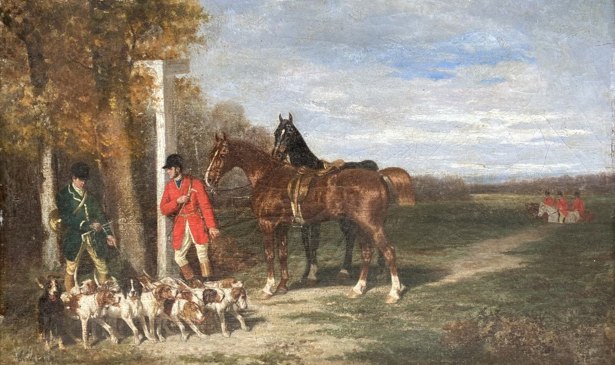 Albert De Gesne, Chasse à Courre-photo-3