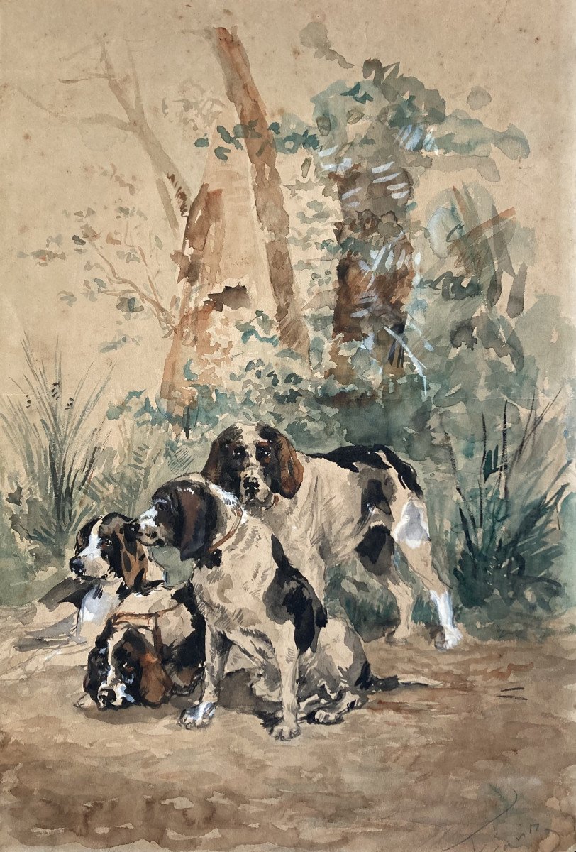 French School, Hunting Dogs